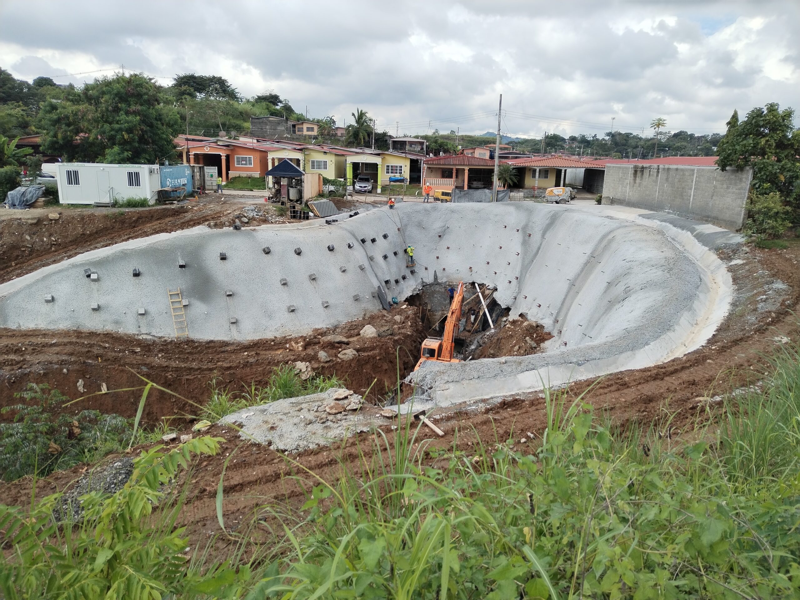 Muro de Contención Villa Zaita — fotografía 2