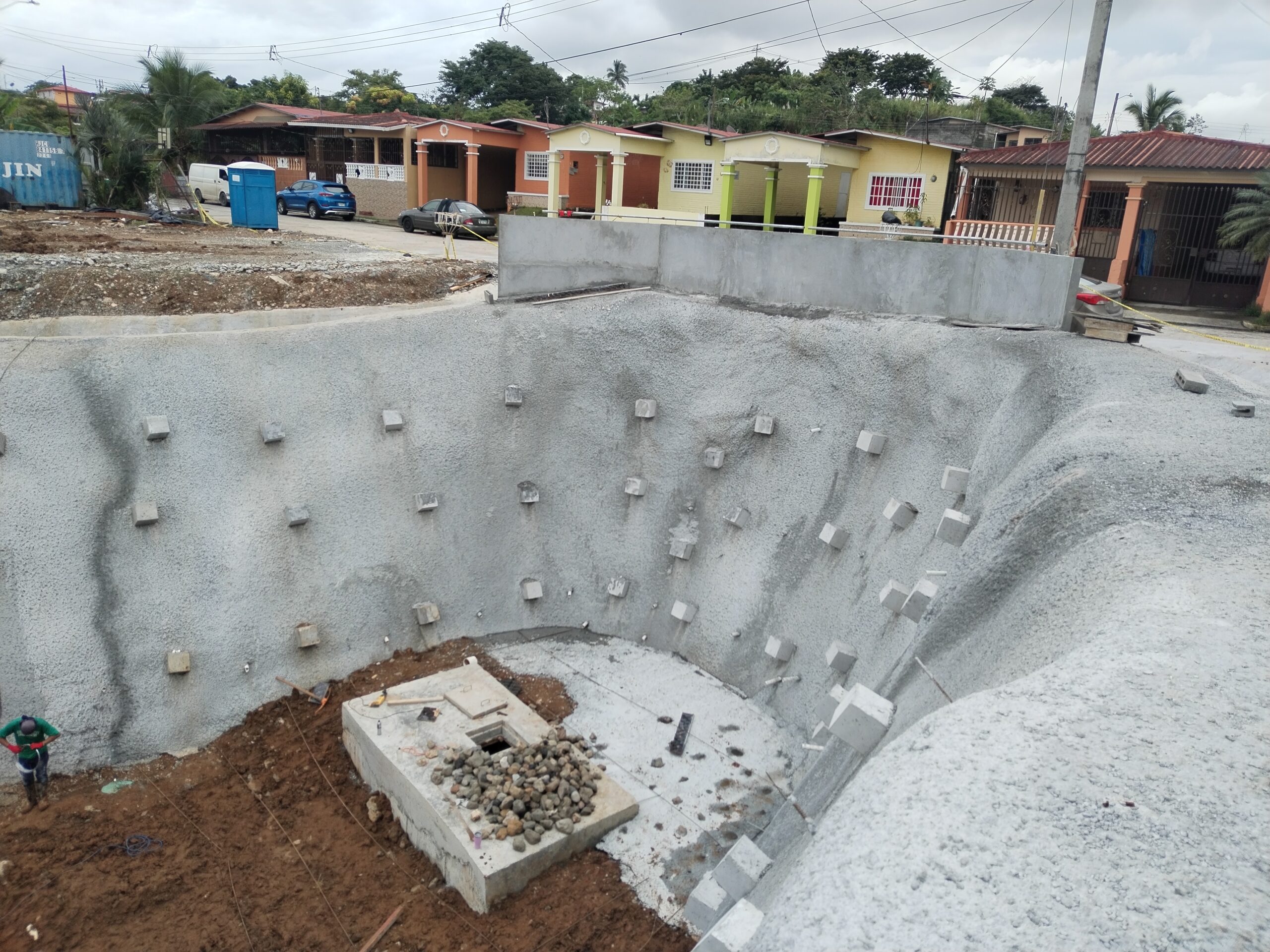 Muro de Contención Villa Zaita — fotografía 3