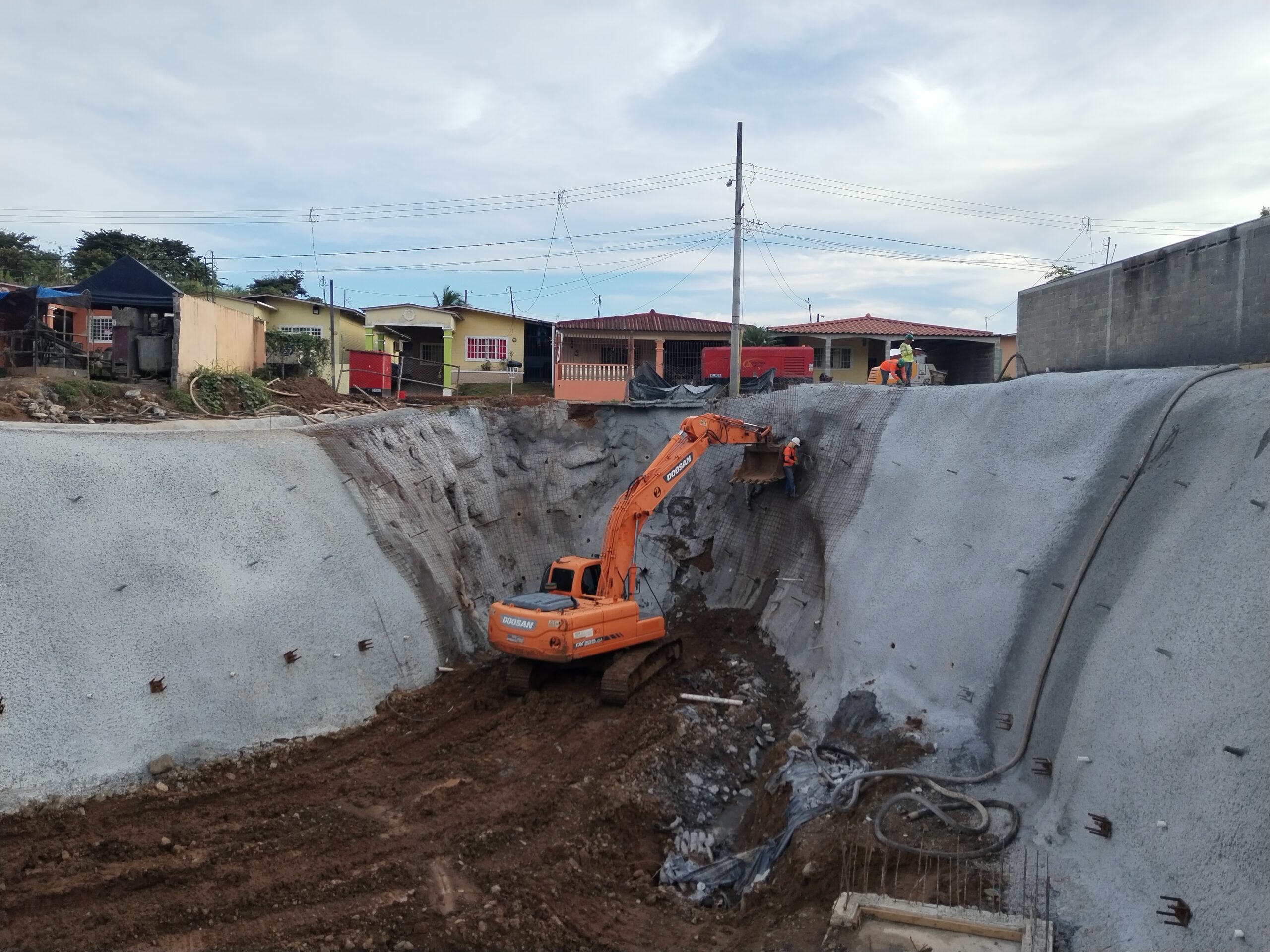 Muro de Contención Villa Zaita